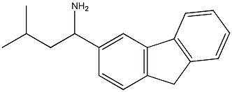 1-(9H-fluoren-3-yl)-3-methylbutan-1-amine Structure