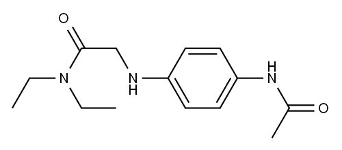 2-[(4-acetamidophenyl)amino]-N,N-diethylacetamide|