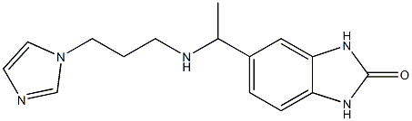 5-(1-{[3-(1H-imidazol-1-yl)propyl]amino}ethyl)-2,3-dihydro-1H-1,3-benzodiazol-2-one