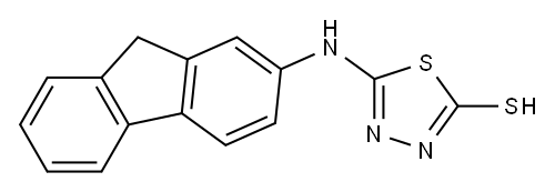 5-(9H-fluoren-2-ylamino)-1,3,4-thiadiazole-2-thiol