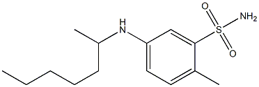 5-(heptan-2-ylamino)-2-methylbenzene-1-sulfonamide