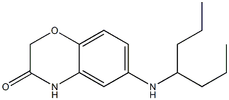 6-(heptan-4-ylamino)-3,4-dihydro-2H-1,4-benzoxazin-3-one