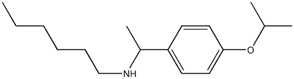 hexyl({1-[4-(propan-2-yloxy)phenyl]ethyl})amine