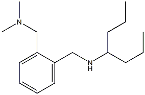 ({2-[(heptan-4-ylamino)methyl]phenyl}methyl)dimethylamine