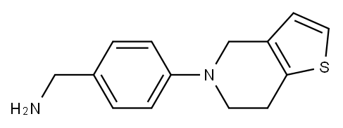 (4-{4H,5H,6H,7H-thieno[3,2-c]pyridin-5-yl}phenyl)methanamine