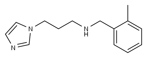[3-(1H-imidazol-1-yl)propyl][(2-methylphenyl)methyl]amine