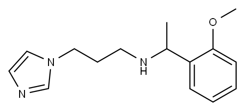 [3-(1H-imidazol-1-yl)propyl][1-(2-methoxyphenyl)ethyl]amine|