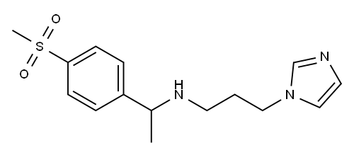 [3-(1H-imidazol-1-yl)propyl][1-(4-methanesulfonylphenyl)ethyl]amine
