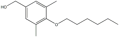[4-(hexyloxy)-3,5-dimethylphenyl]methanol Structure