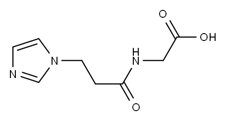 {[3-(1H-imidazol-1-yl)propanoyl]amino}acetic acid