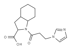 1-[3-(1H-imidazol-1-yl)propanoyl]octahydro-1H-indole-2-carboxylic acid