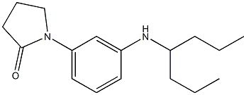 1-[3-(heptan-4-ylamino)phenyl]pyrrolidin-2-one