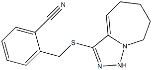 2-({5H,6H,7H,8H,9H-[1,2,4]triazolo[3,4-a]azepin-3-ylsulfanyl}methyl)benzonitrile