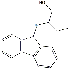 2-(9H-fluoren-9-ylamino)butan-1-ol Structure