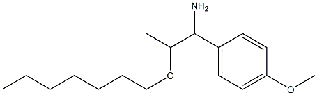 2-(heptyloxy)-1-(4-methoxyphenyl)propan-1-amine|
