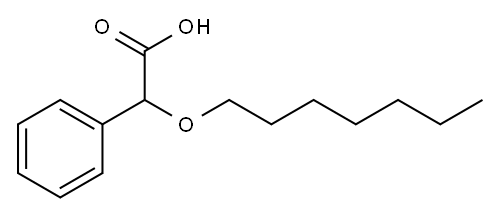 2-(heptyloxy)-2-phenylacetic acid