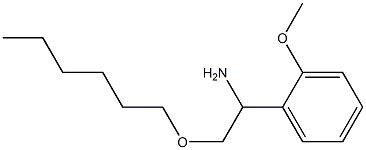 2-(hexyloxy)-1-(2-methoxyphenyl)ethan-1-amine|