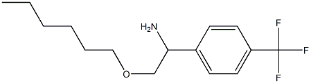 2-(hexyloxy)-1-[4-(trifluoromethyl)phenyl]ethan-1-amine