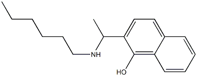 2-[1-(hexylamino)ethyl]naphthalen-1-ol