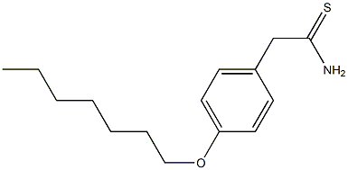 2-[4-(heptyloxy)phenyl]ethanethioamide