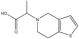 2-{4H,5H,6H,7H-thieno[3,2-c]pyridin-5-yl}propanoic acid|