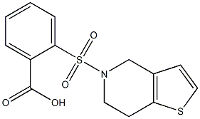 2-{4H,5H,6H,7H-thieno[3,2-c]pyridine-5-sulfonyl}benzoic acid