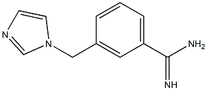 3-(1H-imidazol-1-ylmethyl)benzenecarboximidamide Structure