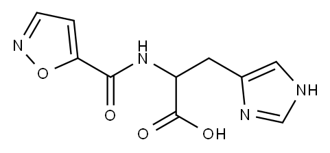 3-(1H-imidazol-4-yl)-2-(1,2-oxazol-5-ylformamido)propanoic acid|