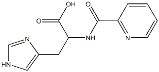 3-(1H-imidazol-4-yl)-2-[(pyridin-2-ylcarbonyl)amino]propanoic acid