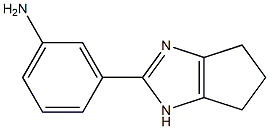 3-{1H,4H,5H,6H-cyclopenta[d]imidazol-2-yl}aniline Structure