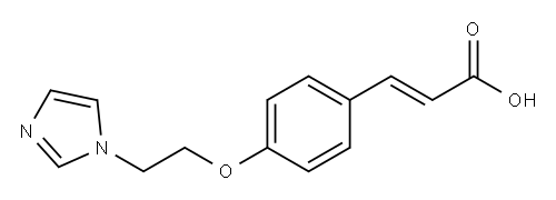 3-{4-[2-(1H-imidazol-1-yl)ethoxy]phenyl}prop-2-enoic acid