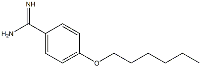 4-(hexyloxy)benzene-1-carboximidamide|
