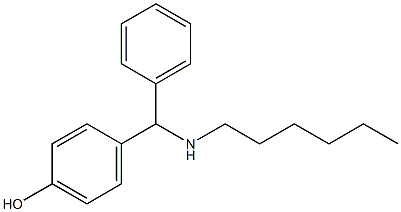 4-[(hexylamino)(phenyl)methyl]phenol