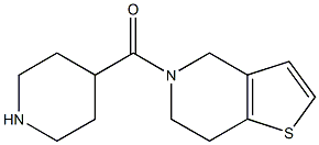 4-{4H,5H,6H,7H-thieno[3,2-c]pyridin-5-ylcarbonyl}piperidine