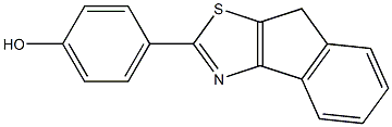 4-{8H-indeno[1,2-d][1,3]thiazol-2-yl}phenol