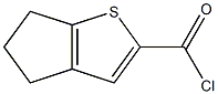 4H,5H,6H-cyclopenta[b]thiophene-2-carbonyl chloride Structure