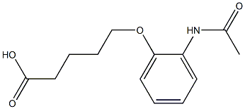5-(2-acetamidophenoxy)pentanoic acid