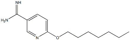 6-(heptyloxy)pyridine-3-carboximidamide Structure
