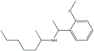 heptan-2-yl[1-(2-methoxyphenyl)ethyl]amine