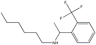 hexyl({1-[2-(trifluoromethyl)phenyl]ethyl})amine