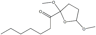 2-Heptanoyl-2,5-dimethoxytetrahydrofuran|