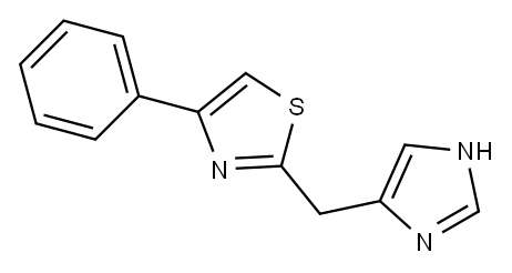 2-(1H-Imidazol-4-ylmethyl)-4-phenylthiazole