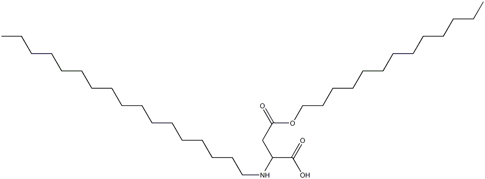 2-Heptadecylamino-3-(tridecyloxycarbonyl)propionic acid