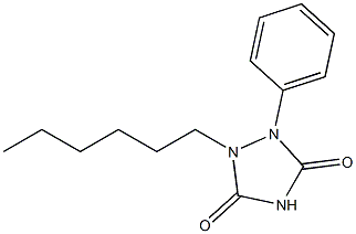 1-Hexyl-2-phenyl-1,2,4-triazolidine-3,5-dione