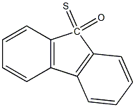 9H-Fluorene-9-thione oxide Structure