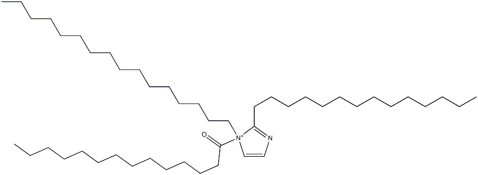 1-Hexadecyl-1-tetradecanoyl-2-tetradecyl-1H-imidazol-1-ium