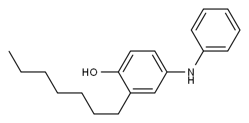 3-Heptyl[iminobisbenzen]-4-ol