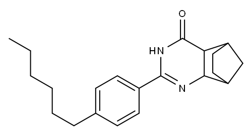 4-[4-Hexylphenyl]-3,5-diazatricyclo[6.2.1.02,7]undec-3-en-6-one