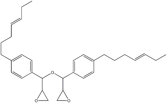 4-(4-Heptenyl)phenylglycidyl ether Structure