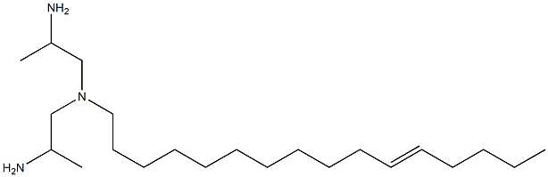 1,1'-(11-Hexadecenylimino)bis(2-propanamine) Structure